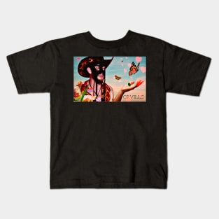 Cowboy and Butterlies Kids T-Shirt